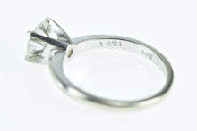 Load image into Gallery viewer, 14K 1.00 Ct Diamond Classic Solitaire Engagement Ring White Gold