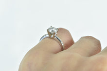 Load image into Gallery viewer, 14K 1.00 Ct Diamond Classic Solitaire Engagement Ring White Gold