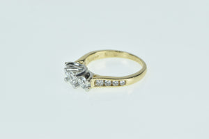 14K 1.00 Ctw Diamond Engagement Engagement Ring Yellow Gold