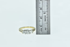 14K 1.00 Ctw Diamond Engagement Engagement Ring Yellow Gold