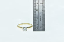 Load image into Gallery viewer, 14K 0.90 Ct Diamond Solitaire Classic Engagement Ring Yellow Gold