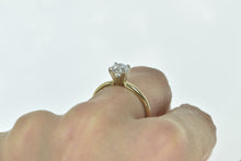 Load image into Gallery viewer, 14K 0.90 Ct Diamond Solitaire Classic Engagement Ring Yellow Gold