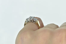 Load image into Gallery viewer, 14K 1.08 Ctw Classic Three Diamond Engagement Ring Yellow Gold