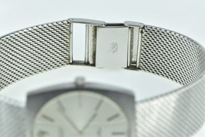 Rolex Cellini 1960s 18K White Gold 30mm Men's Watch