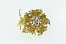 Load image into Gallery viewer, 18K Hammerman Bros Articulated 1.60 Ctw Diamond Pin/Brooch Yellow Gold