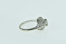 Load image into Gallery viewer, 14K 1.15 Ctw 1950&#39;s Diamond Classic Engagement Ring White Gold