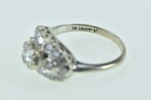 Load image into Gallery viewer, 14K 1.15 Ctw 1950&#39;s Diamond Classic Engagement Ring White Gold