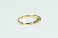 Load image into Gallery viewer, 14K Victorian Diamond Solitaire Engagement Ring Yellow Gold