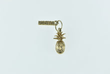 Load image into Gallery viewer, 14K Maui 3D Pineapple Tropical Travel Souvenir Charm/Pendant Yellow Gold