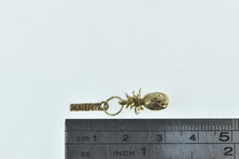 Load image into Gallery viewer, 14K Maui 3D Pineapple Tropical Travel Souvenir Charm/Pendant Yellow Gold
