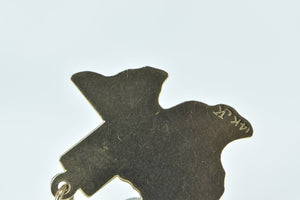 14K Texas State Cut Out Travel Souvenir Charm/Pendant Yellow Gold