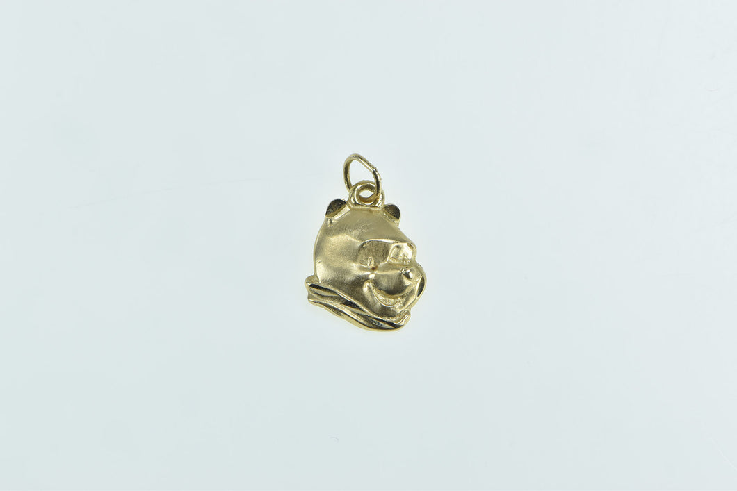 14K Walt Disney Productions Winnie The Pooh Charm/Pendant Yellow Gold