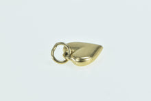 Load image into Gallery viewer, 14K Puffy Heart Forget Me Not Love Symbol Charm/Pendant Yellow Gold