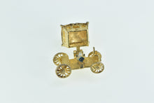 Load image into Gallery viewer, 10K 3D Articulated Crown Crown Jewels Charm/Pendant Yellow Gold