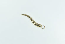 Load image into Gallery viewer, 14K Puffy Italian Horn Spiritual Protection Symbol Pendant Yellow Gold