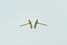 Load image into Gallery viewer, 14K Cupid Baby Cherub Guardian Angel Stud Earrings Yellow Gold