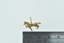 Load image into Gallery viewer, 14K Prancing Horse Pony Equestrian Lapel Pin/Brooch Yellow Gold