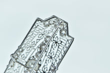 Load image into Gallery viewer, 14K 1.68 Ctw Diamond Art Deco Intricate Filigree Bar Pin/Brooch Yellow Gold