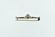 Load image into Gallery viewer, 14K Victorian Ornate Garnet Seed Pearl Bar Pin/Brooch Yellow Gold