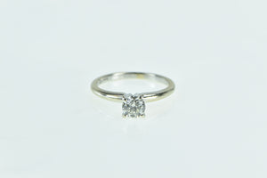 14K 0.55 Ct Diamond Solitaire Classic Engagement Ring Yellow Gold