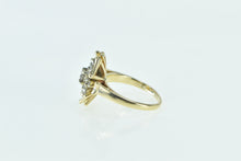 Load image into Gallery viewer, 14K 0.46 Ctw Diamond Vintage Flower Cluster Ring Yellow Gold