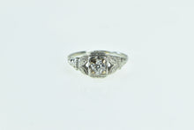 Load image into Gallery viewer, 18K 0.30 Ct Old European Cut Diamond Engagement Ring White Gold