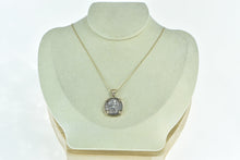 Load image into Gallery viewer, 14K Macedonian 323 BC Philip III Drachm Ancient Coin Pendant Yellow Gold
