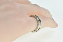 Load image into Gallery viewer, 18K BVLGARI Designer Band B Zero Wedding Band Ring White Gold
