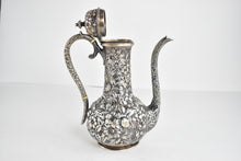 Load image into Gallery viewer, Sterling Silver Jacobi &amp; Jenkins Antique Floral Coffee Tea Pot