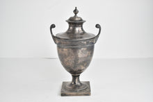 Load image into Gallery viewer, Sterling Silver 1914 Harry Freeman Lidded Trophy Pot Urn 8&quot;