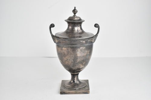 Sterling Silver 1914 Harry Freeman Lidded Trophy Pot Urn 8