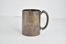 Load image into Gallery viewer, Sterling Silver Gorham Name Engraved Baby Cup Antique Mug