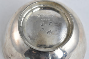 Sterling Silver Georgian 1746 Jacob Marsh Revere Bowl London