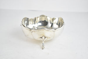 Sterling Silver Tiffany & Co Footed Flower Candy Nut Dish