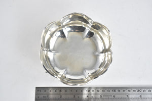 Sterling Silver Tiffany & Co Footed Flower Candy Nut Dish