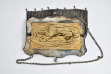 Load image into Gallery viewer, Sterling Silver German Art Nouveau Antique Mesh Chain Purse