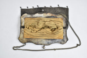 German Art Nouveau Antique Mesh Chain Purse