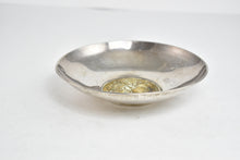 Load image into Gallery viewer, Sterling Silver Bronze Greek Nymph Faun Bowl Trinket Dish