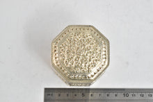 Load image into Gallery viewer, Sterling Silver Antique Burmese Betel Lidded Box Trinket