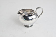 Load image into Gallery viewer, Sterling Silver Mid Century Dot Trimmed Coffee Creamer