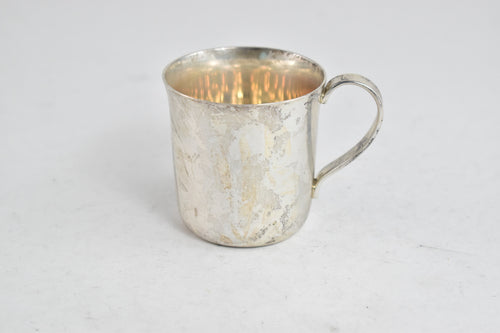 Sterling Silver Tiffany & Co Engraved Baby Cup Mug