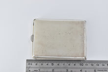 Load image into Gallery viewer, Sterling Silver Vintage Vine Engraved Monogram Cigarette Case