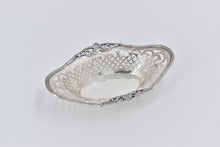 Load image into Gallery viewer, Sterling Silver Antique German C Heisler Pierced Candy Dish