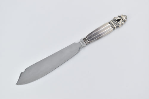 Sterling Silver Georg Jensen Acorn Cheese Plane Knife