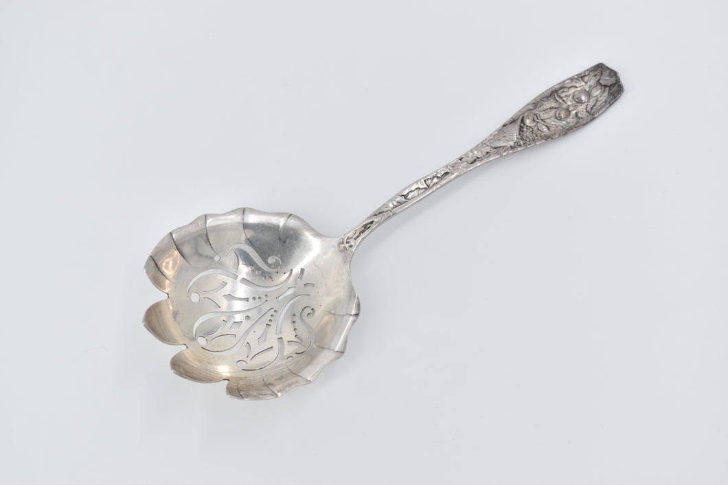 Sterling Silver Towle Pomona Pattern Pierced Serving Vegetable Server