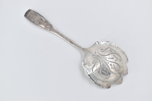 Sterling Silver Towle Pomona Pattern Pierced Serving Vegetable Server