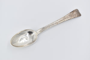 Sterling Silver Tiffany & Co Lap Over Edge Large Serving Spoon 8.25