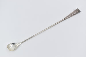 Sterling Silver Antique Monogram Tea Spoon Stirrer