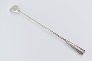 Sterling Silver Antique Monogram Tea Spoon Stirrer