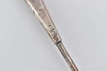 Load image into Gallery viewer, Sterling Silver Antique Monogram Tea Spoon Stirrer